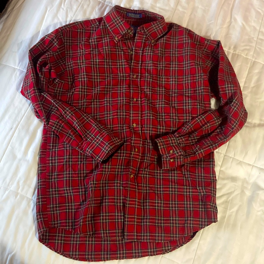 Pendleton Sir Pendleton Medium Wool Shirt - image 1